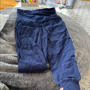 Navy Blue Jogger Pants